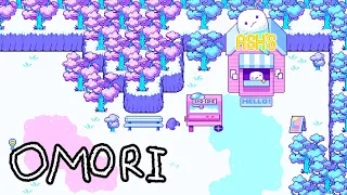 OMORI OST - Snow Forest - A Single Flower Blooms W/ Rain Ambience (Extended) [High Quality]