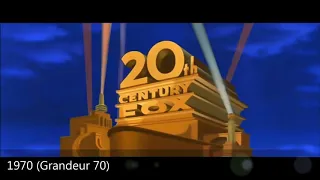 20th Century Fox Logo History in Low Pitched Low Tone