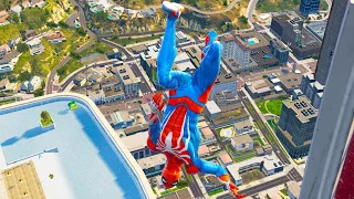 GTA 5 SPIDERMAN Ragdolls Compilation Episode 33- Funny Moments (Euphoria Physics Showcase)