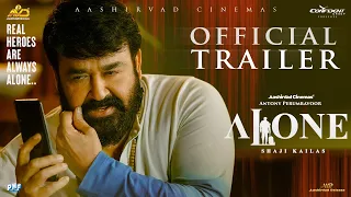 ALONE Official Trailer | Mohanlal | Shaji Kailas | Antony Perumbavoor | Aashirvad Cinemas