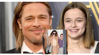 Brad pitt& A Jolie's youngest daughter Vivienne Jolie pitt is all grown up & looks like Brad Pitt