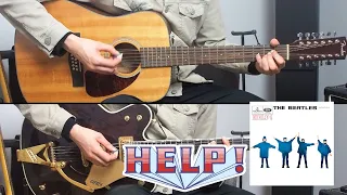 The Beatles | Help! | Guitar and Bass Cover (Instrumental)