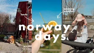 Norway days! Lots of hauls, sunshine, drinks