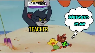 Weekend In School Be Like Meme