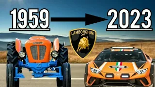 THE EVOLUTION OF LAMBORGHINI 1959-2023