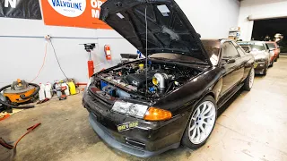 R32 GTR IS ALMOST READY TO HIT THE STREETS! *GRAIL JDM PART INSTALLED*