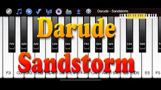 Darude - Sandstorm - How to Play Piano Melody