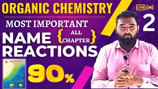 Most Important NAME REACTIONS of Organic Chemistry | chemistry class 12th | #newindianera #concept