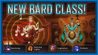 NEW Bard Class First Levels & Powers Overview! - (ALL Powers 6:24) Neverwinter Preview