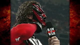 An Angry Kane Clears The Ring & Threatens The Undertaker & Big Show! 7/26/99