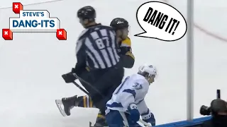 NHL Worst Plays Of The Week: Get Out Of The Way Ref! | Steve's Dang-Its