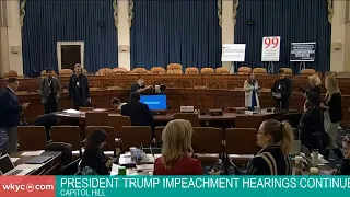 More public hearings in President Trump impeachment inquiry