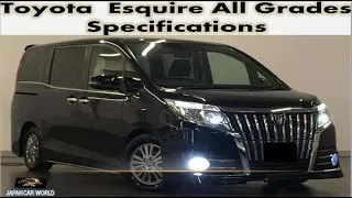 Toyota Esquire All Grades Specs, Features and Review.