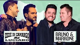 ZEZÉ DI CAMARGO E LUCIANO, BRUNO E MARRONE SUCESSOS SERTANEJOS E OUTRAS PRA RELEMBRAR pt01