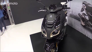 The 2018 PEUGEOT SPEEDFIGHT 125i scooter