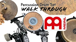 Meinl Percussion Cajon Drum Set | Travel Drum Kit | How to build a creative drum set?