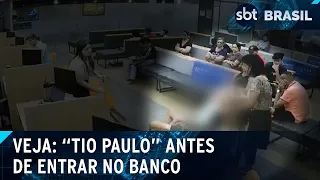 Imagens levantam suspeita de que "Tio Paulo" morreu antes de entrar em banco | SBT Brasil (22/04/24)