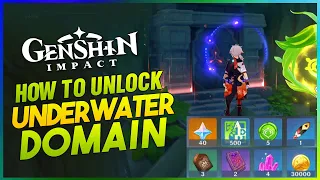 How to Unlock Fragment of Childhood Dreams Domain & Sumeru Underwater Waypoint - Genshin Impact 3.0