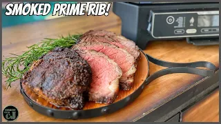 NINJA WOODFIRE XL GRILL SMOKED PRIME RIB!