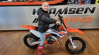 Suprised with a new KTM SX65 2024 🔥🥳