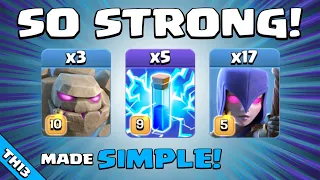 SO MANY 3 STARS USING THIS EASY ATTACK!!! Best TH13 Attack Strategy | Clash of Clans