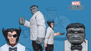 Wolverine "Patches" and Joe Fixit Hulk Marvel Legends 2pk - Unboxing and Review