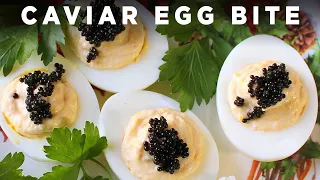 Caviar Egg Bite