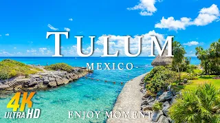 Tulum 4K Amazing Aerial Film - Relaxing Piano Music - Beautiful Nature - 4K Video Ultra HD