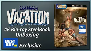 National Lampoon's Vacation Best Buy Exclusive 4K Blu-ray SteelBook Unboxing