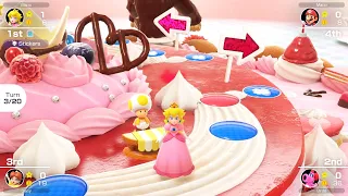 Mario Party Superstars #886 Peach's Birthday Cake Peach vs Daisy vs Mario vs Birdo