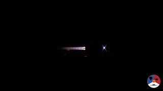 RNLAF F16 and F35 afterburners by night at Volkel Air Base