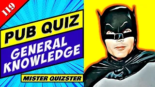 VIRTUAL PUB QUIZ 2021 || General Knowledge Quiz || 15 Trivia Questions Plus a Bonus!