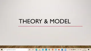 Difference between Concept and construct, Theory and model