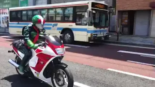 佐世保に仮面ライダー現る！