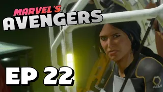 BLACK WIDOW VS. MONICA BOSS! - Part 22 - Marvel's Avengers 100% Walkthrough