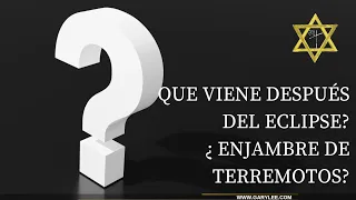 GARY LEE - ‼️ MEGA ALERTA ROJA GLOBAL ‼️¿QUE VIENE DESPUÉS DEL ECLIPSE?¿ ENJAMBRE DE TERREMOTOS? 😱