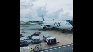 Flying to Fiji