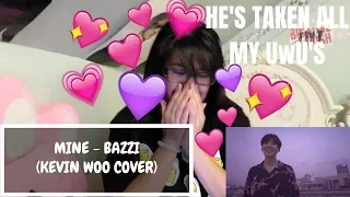 MINE - BAZZI (Kevin Woo Cover) [B2utifulRoses MV Reaction]