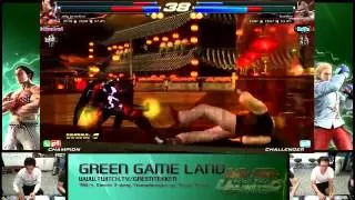 Tekken Tag 2 Unlimited Only Practice (Lars/Leo) vs Bustlee (Devil Jin/Bruce/Kazuya)