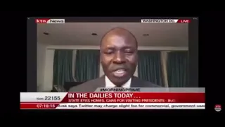 Political Activist Peter Biar Ajak Under Fire After Calling President Kiir A "drunkard" On Kenyan Tv