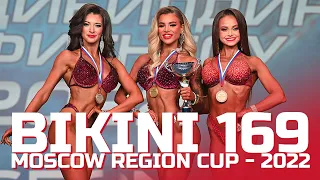 Bikini Fitness 169 cm - Moscow Region Bodybuilding Cup - 2022