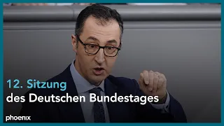 12. Sitzung Bundestag: u.a. Finanz-, Ernährungs- und Verteidigungspolitik