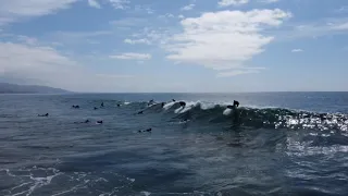 Surfing Point Dume Malibu La Bamba  April 25 2021