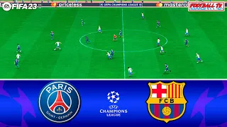 FIFA 23 | PSG vs Barcelona | UEFA Champions League 2024 Final | Neymar vs Mbappe | Gameplay PC