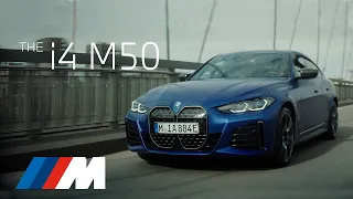 THE i4 M50. THE ULTIMATE ELECTRIC DRIVING MACHINE.