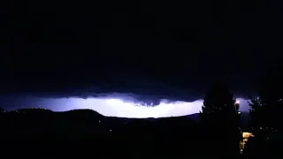 Distant Nighttime Thunderstorms & Cool August Rainfall - August 10th to 11th, 2019 - Part 2/2