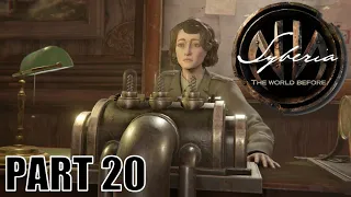 Syberia: The World Before Full Gameplay Part 20: London - Foreign Office