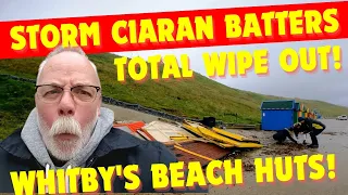 'STORM CIARAN' BATTERS WHITBY'S SEA FRONT! PLUS A HIDDEN WRIST BAND.