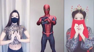 Amateur VS Cindy and Aleks Kost. TikTok Finger Dance Challenge