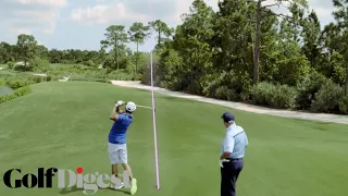 Rickie Fowler Shows How to Hit a High Cut Over Trees | Golf Tips | Golf Digest